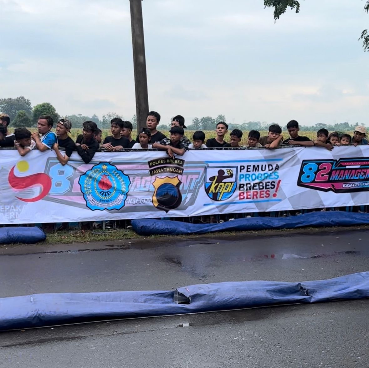 DPD KNPI Brebes Support Event Dragbike 2025